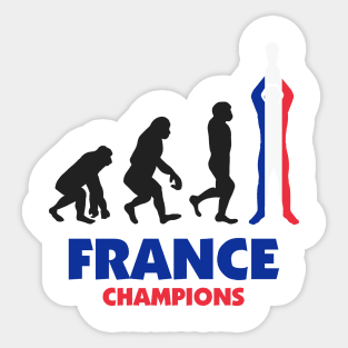 France Champions Sticker